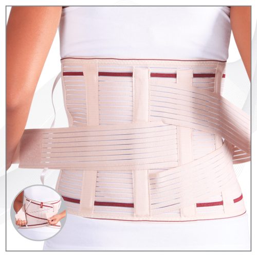 HB 5244 - წელის დამჭერი ბანდაჟი (მეტალის ჩანართით)