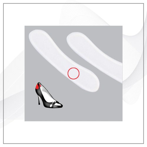Silicone heel cushion SS 015