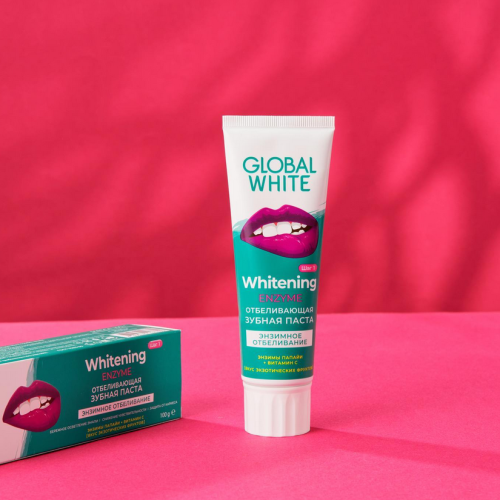 Whitening toothpaste ENZYME