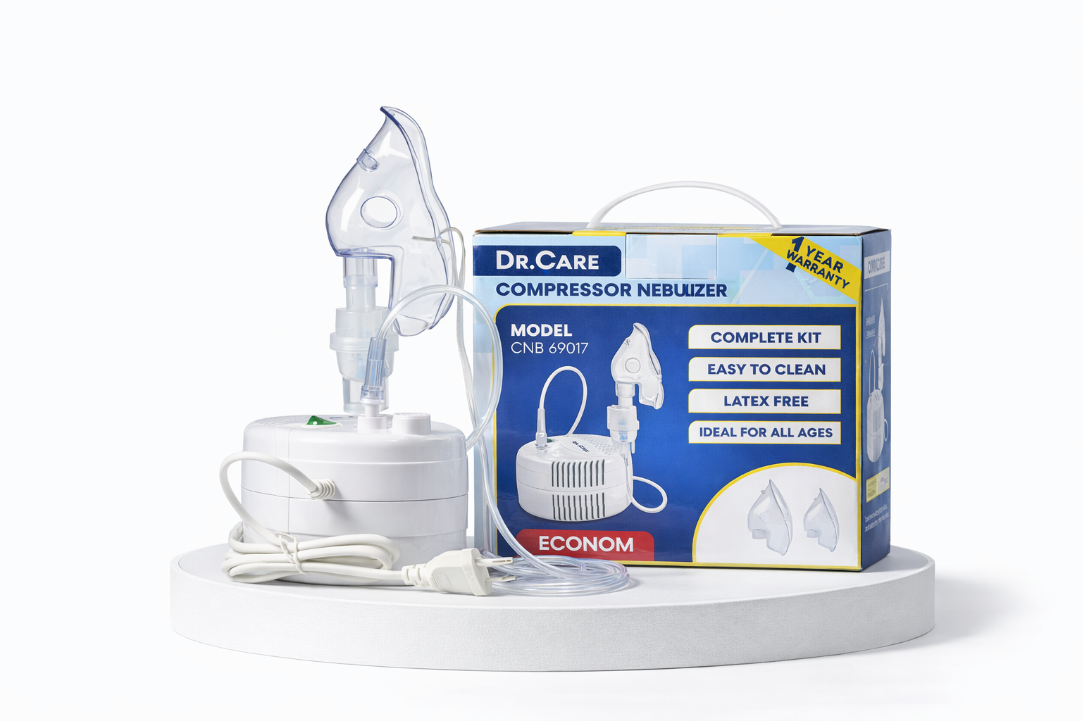 კომპრესორული ნებულაიზერი CNB69017 ეკონომ მოდელი